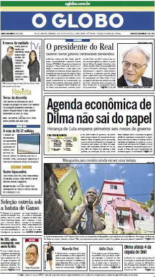 Jornal O Globo - 3 de julho de 2011