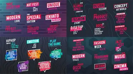 Ultimate Titles Package - Project for After Effects (VideoHive)