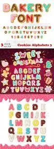 Vectors - Cookies Alphabets 3