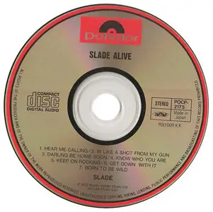 Slade - Slade Alive! (1972) [1992, Japan 1st Press, POCP-2175]
