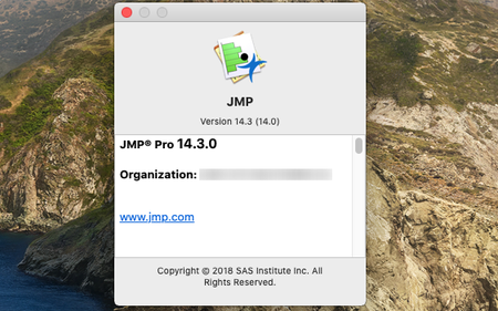 SAS JMP Pro 14.3 Multilingual macOS