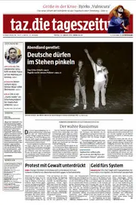 Tageszeitung TAZ vom 23 Januar 2015