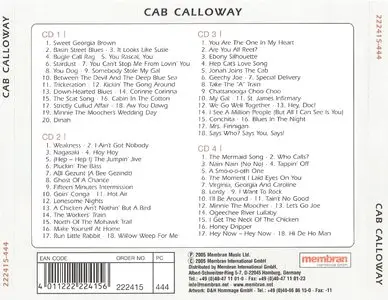 Cab Calloway - The Scat Song (2005) [4CD Boxset] *Re-Up*