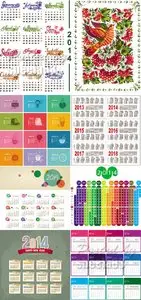 Calendars 2014 Year Vector