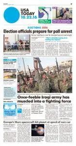 USA Today  October 22 2016