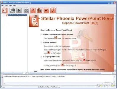 Stellar Phoenix PowerPoint Recovery 1.0