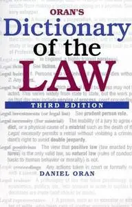 Oran's Dictionary of the Law (Repost)