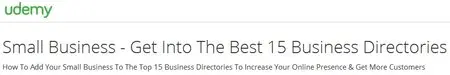 Small Business - Get Into The Best 15 Business Directories