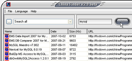 China Finder v.2.9 beta
