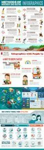 Vectors - Infographics with People 74