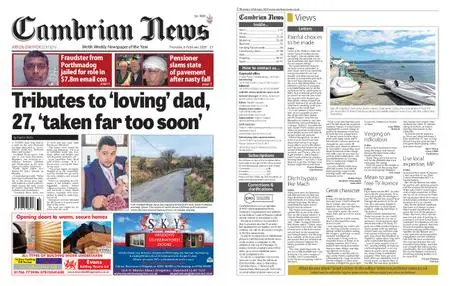 Cambrian News Arfon & Dwyfor – 07 February 2020
