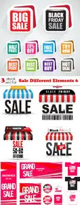 Vectors - Sale Different Elements 6