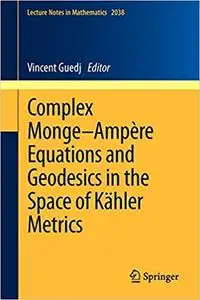 Complex Monge–Ampère Equations and Geodesics in the Space of Kähler Metrics