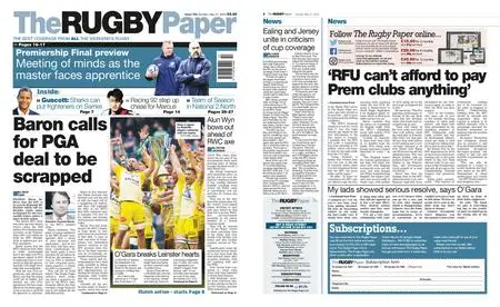 The Rugby Paper – May 21, 2023