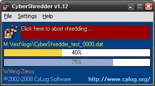 Portable CyberShredder v1.12
