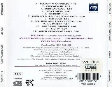 Joe Pass - Appassionato (1991) {Pablo-Carrere Music 9031-75811-2}
