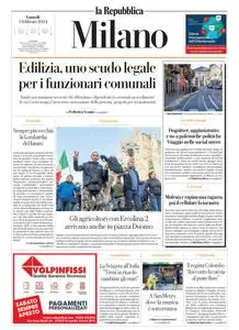 la Repubblica Milano - 5 Febbraio 2024