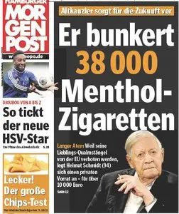 Hamburger Morgenpost vom 09 Juli 2013