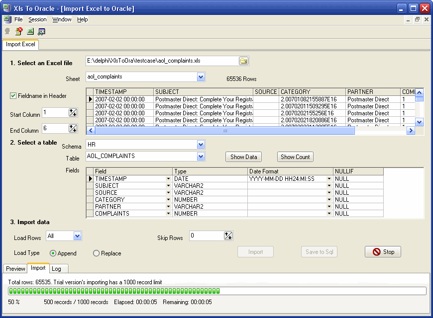 XlsToOra v1.2.1.12