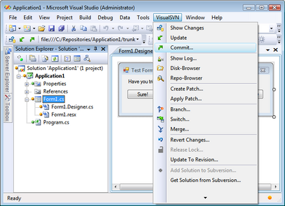 VisualSVN v2.0.1 for Visual Studio