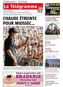 Le Telegramme du 03 Août 2014