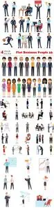 Vectors - Flat Business People 33