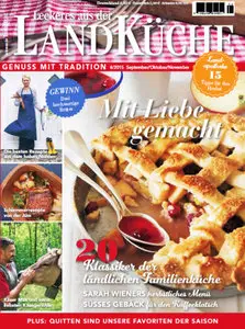 Leckeres aus der Landküche Magazin September - November No 04 2015