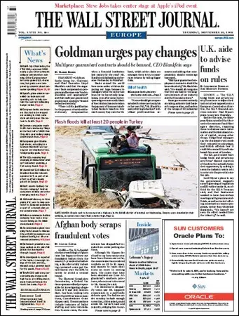 The Wall Street Journal - 10 September 2009 (Europe) *Optimized*