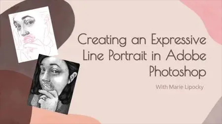 Creating an Expressive Line Portrait in Adobe Photoshop