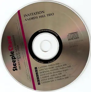 Andrew Hill Trio - Invitation (1974) {SteepleChase}