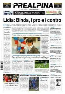 La Prealpina - 16 Giugno 2017