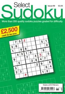 Select Sudoku – 11 January 2018