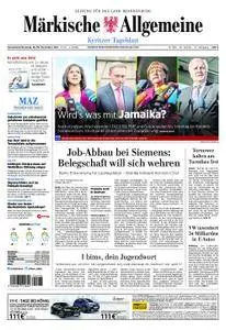 Märkische Allgemeine Kyritzer Tageblatt - 18. November 2017