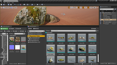 Unreal Engine – UAsset Browser