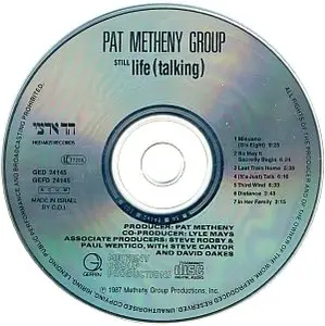 Pat Metheny Group - Still Life (Talking) (1987) {Geffen}