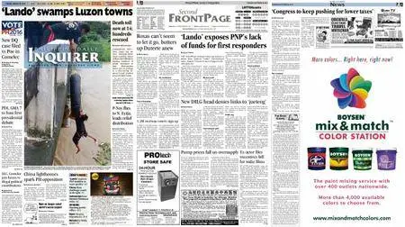 Philippine Daily Inquirer – October 20, 2015