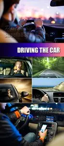 Stock Photo - Driving the Car