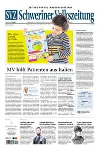 Schweriner Volkszeitung Zeitung für die Landeshauptstadt - 27. März 2020