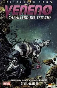 100% Marvel. Veneno: Caballero del Espacio 2: Civil War II