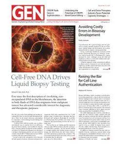 Genetic Engineering & Biotechnology News - 15 November 2017