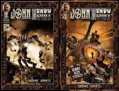 John Henry: The Steam Age #1-4 (2012) Complete