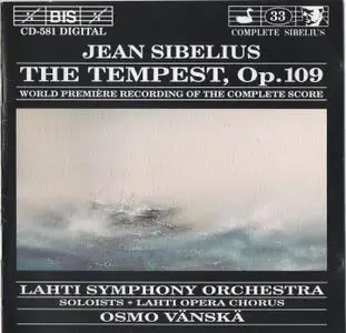 Lahti Symphony Orchestra, Osmo Vänskä - Jean Sibelius: The Tempest (1992)