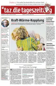 Tageszeitung TAZ vom 15 Mai 2012