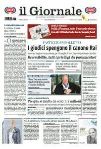 il Giornale - 15 Aprile 2016