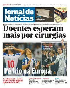 Jornal de Notícias - 15 de setembro 2016