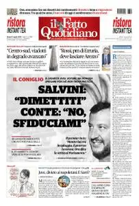 Il Fatto Quotidiano - 09 agosto 2019