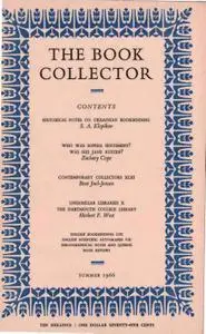 The Book Collector - Summer, 1966