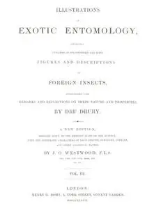 «Illustrations of Exotic Entomology, Volume 3» by Dru Drury