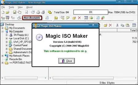 Portable MagicISO Maker 5.4.0245