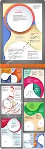 Brochure and flyer layout vector 21